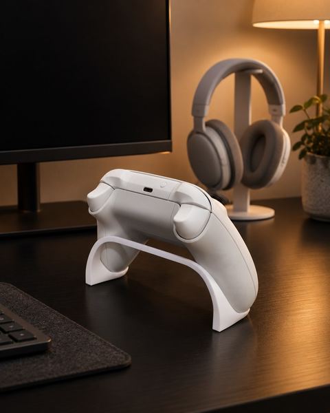 Soporte de mando en uso