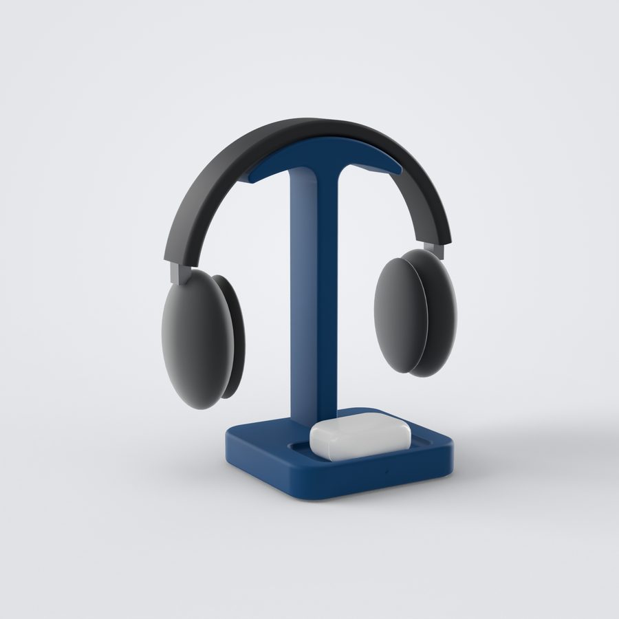Soporte de auriculares, de mesa