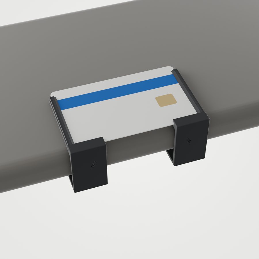 Pinza de tarjeta, parasol o cristal